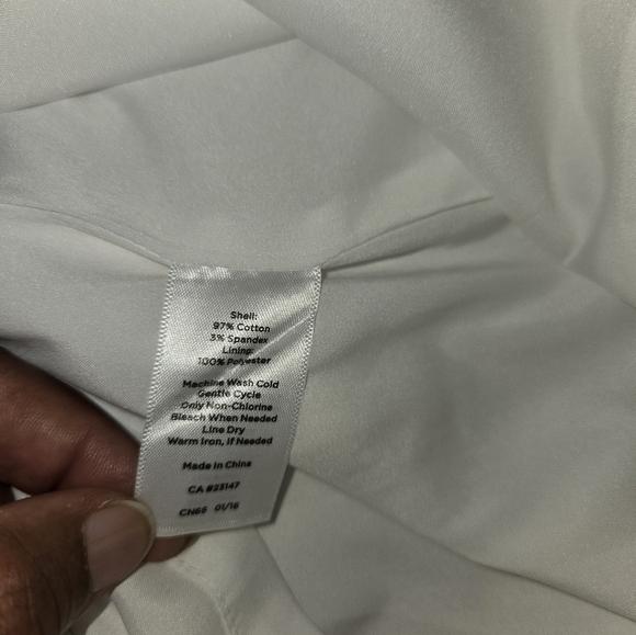 Talbots Classic White Mini Skirt - Picture 7 of 7